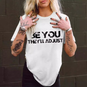 Cotton Short-sleeved T-shirt Batik Washed Old