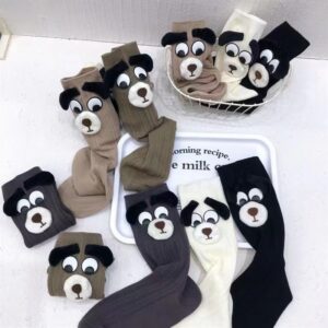 Three-dimensional Cartoon Big Ears Puppy Sweet Socks