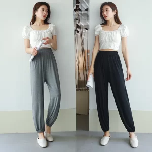 Women's Pajama Pants Autumn Modal Lounge Wear Home Pants for Women Sleepwear Home Pants Home Suit Fall Homewear Trouser